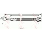 TRW PHD290 Bremsschlauch