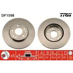 Bremsscheibe DF1598 Bremsscheibe DF1598