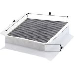 MANN-FILTER CUK 3461/1 Innenraumfilter, Aktivkohlefilter MANN-FILTER CUK 3461/1 Innenraumfilter, Aktivkohlefilter