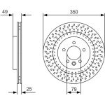 Bremsscheibe 0 986 479 D31
