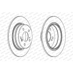 Ferodo DDF224C Bremsscheibe PREMIER Coat+ disc Ferodo DDF224C Bremsscheibe PREMIER Coat+ disc