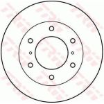 TRW DF4159 Bremsscheibe