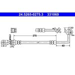 ATE 24.5265-0275.3 Bremsschlauch ATE 24.5265-0275.3 Bremsschlauch
