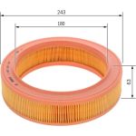 BOSCH 1 457 432 134 Luftfilter BOSCH 1 457 432 134 Luftfilter