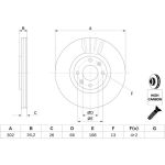 Bremsscheibe 0 986 479 C72
