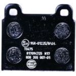 Bremsbelagsatz, Scheibenbremse 8DB 355 007-011