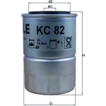 Kraftstofffilter KC 82D Kraftstofffilter KC 82D