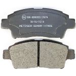 Metzger 1170436 Bremsbelagsatz, Scheibenbremse Metzger 1170436 Bremsbelagsatz, Scheibenbremse