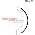 Metzger MG 423 Bremsbackensatz, Feststellbremse
