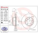 Brembo 09.5175.20 Bremsscheibe PRIME LINE