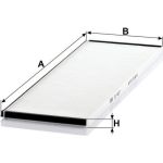 MANN-FILTER CU 4627-6 Innenraumfilter, Partikelfilter MANN-FILTER CU 4627-6 Innenraumfilter, Partikelfilter