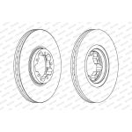 Ferodo DDF1113C Bremsscheibe PREMIER Coat+ disc