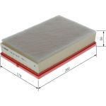 Luftfilter F 026 400 708 Luftfilter F 026 400 708