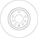 Bremsscheibe DF4246 Bremsscheibe DF4246