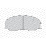 Ferodo FDB532 Bremsbelagsatz, Scheibenbremse PREMIER ECO FRICTION Ferodo FDB532 Bremsbelagsatz, Scheibenbremse PREMIER ECO FRICTION