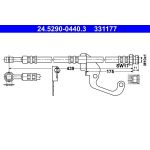 ATE 24.5290-0440.3 Bremsschlauch ATE 24.5290-0440.3 Bremsschlauch