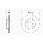 Bremsscheibe DDF2982C