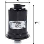 Valeo 587219 Kraftstofffilter Valeo 587219 Kraftstofffilter
