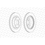Bremsscheibe DDF2467C