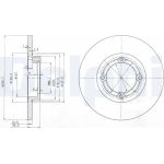 Delphi BG3551 Bremsscheibe Delphi BG3551 Bremsscheibe