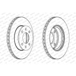 Ferodo DDF1268C Bremsscheibe PREMIER Coat+ disc Ferodo DDF1268C Bremsscheibe PREMIER Coat+ disc