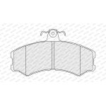 Bremsbelagsatz, Scheibenbremse FDB4225 Bremsbelagsatz, Scheibenbremse FDB4225