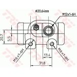 TRW BWF126 Radbremszylinder
