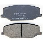 Metzger 1170259 Bremsbelagsatz, Scheibenbremse Metzger 1170259 Bremsbelagsatz, Scheibenbremse