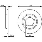 Bremsscheibe 0 986 479 487 Bremsscheibe 0 986 479 487