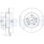Bremsscheibe BG2696