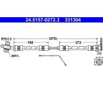 ATE 24.5157-0272.3 Bremsschlauch