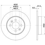 Bremsscheibe 8DD 355 103-511 Bremsscheibe 8DD 355 103-511