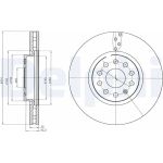 Delphi BG4330 Bremsscheibe Delphi BG4330 Bremsscheibe