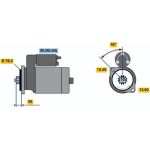 BOSCH 0 001 125 051 Starter