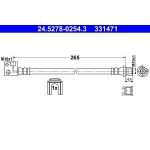 ATE 24.5278-0254.3 Bremsschlauch