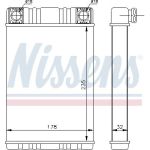 Wärmetauscher, Innenraumheizung 72028 Wärmetauscher, Innenraumheizung 72028