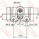Radbremszylinder BWL112 Radbremszylinder BWL112