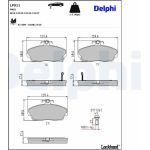 Bremsbelagsatz, Scheibenbremse LP911 Bremsbelagsatz, Scheibenbremse LP911