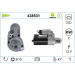 Valeo 438531 Starter ORIGINS STOP&START - NEW O.E. TECHNOLOGIE Valeo 438531 Starter ORIGINS STOP&START - NEW O.E. TECHNOLOGIE