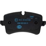 Hella 8DB 355 025-311 Bremsbelagsatz, Scheibenbremse