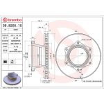 Brembo 09.8205.10 Bremsscheibe PRIME LINE