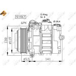 Kompressor, Klimaanlage 32053 Kompressor, Klimaanlage 32053