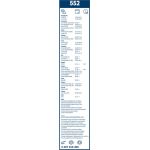 BOSCH 552 Scheibenwischer Twin 3 397 010 405 BOSCH 552 Scheibenwischer Twin 3 397 010 405