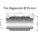 HJS 83 00 8519 Flexrohr, Abgasanlage interFLEX