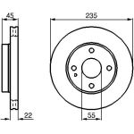 Bremsscheibe 0 986 478 219 Bremsscheibe 0 986 478 219