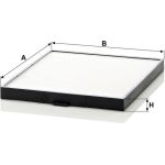 MANN-FILTER CU 2640 Innenraumfilter, Partikelfilter MANN-FILTER CU 2640 Innenraumfilter, Partikelfilter