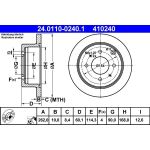 Bremsscheibe 24.0110-0240.1
