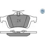 Bremsbelagsatz, Scheibenbremse 025 241 3717/PD