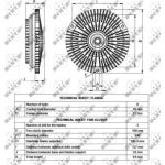 Kupplung, Kühlerlüfter 49538 Kupplung, Kühlerlüfter 49538