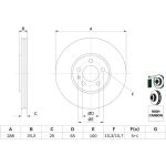 Bremsscheibe 0 986 478 867 Bremsscheibe 0 986 478 867